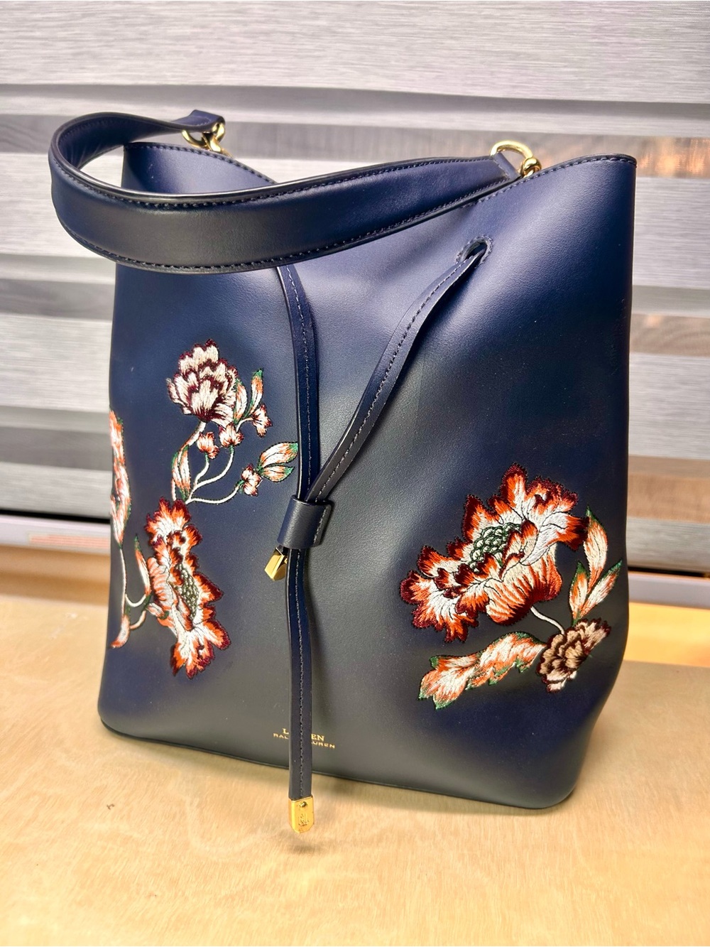 Ralph Lauren Dryden medium Debby drawstring bucket bag